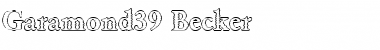 Download Garamond39 Becker Font Download Garamond39 Becker Font