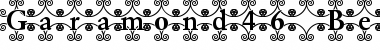 Download Garamond46 Becker Font Download Garamond46 Becker Font