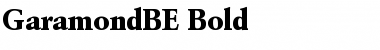 Download GaramondBE Font Download GaramondBE Font