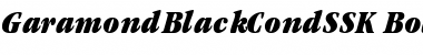 Download GaramondBlackCondSSK Font Download GaramondBlackCondSSK Font