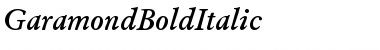 Download GaramondBoldItalic Font Download GaramondBoldItalic Font