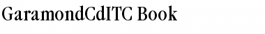 Download GaramondCdITC Font Download GaramondCdITC Font