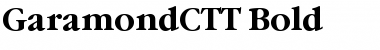 Download GaramondCTT Font Download GaramondCTT Font