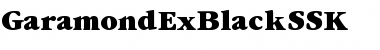 Download GaramondExBlackSSK Font Download GaramondExBlackSSK Font