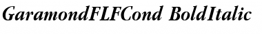Download GaramondFLFCond-BoldItalic Font Download GaramondFLFCond-BoldItalic Font