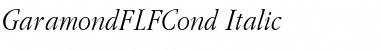 Download GaramondFLFCond-Italic Font Download GaramondFLFCond-Italic Font