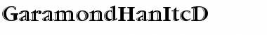Download GaramondHanItcD Font Download GaramondHanItcD Font
