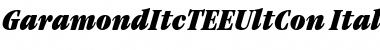 Download GaramondItcTEEUltCon Font Download GaramondItcTEEUltCon Font