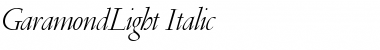 Download GaramondLight Font Download GaramondLight Font