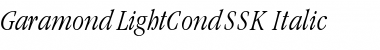 Download GaramondLightCondSSK Font Download GaramondLightCondSSK Font