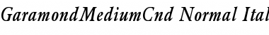 Download GaramondMediumCnd-Normal-Italic Font Download GaramondMediumCnd-Normal-Italic Font