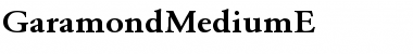 Download GaramondMediumE Font Download GaramondMediumE Font
