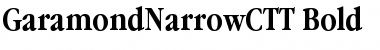 Download GaramondNarrowCTT Font Download GaramondNarrowCTT Font