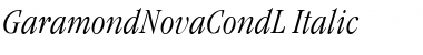 Download GaramondNovaCondL Font Download GaramondNovaCondL Font