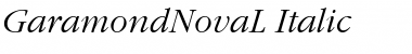 Download GaramondNovaL Font Download GaramondNovaL Font