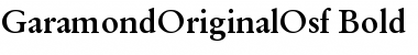 Download GaramondOriginalOsf Font Download GaramondOriginalOsf Font