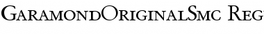 Download GaramondOriginalSmc Font Download GaramondOriginalSmc Font