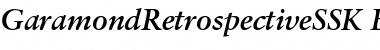 Download GaramondRetrospectiveSSK Font Download GaramondRetrospectiveSSK Font