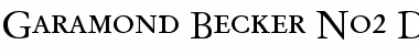 Download Garamond Becker No2 Discaps Font Download Garamond Becker No2 Discaps Font