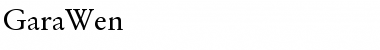 Download GaraWen Font Download GaraWen Font