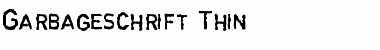 Download Garbageschrift Font Download Garbageschrift Font