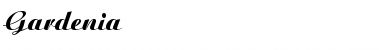 Download Gardenia Font Download Gardenia Font