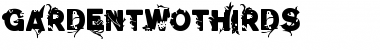 Download GardenTwoThirds Font Download GardenTwoThirds Font