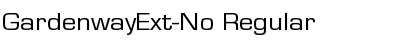 Download GardenwayExt-No Font Download GardenwayExt-No Font