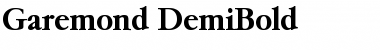 Download Garemond-DemiBold Font Download Garemond-DemiBold Font