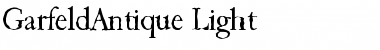 Download GarfeldAntique-Light Font Download GarfeldAntique-Light Font