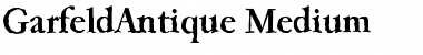 Download GarfeldAntique-Medium Font Download GarfeldAntique-Medium Font