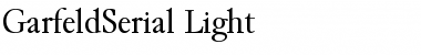 Download GarfeldSerial-Light Font Download GarfeldSerial-Light Font