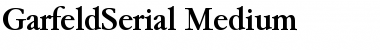 Download GarfeldSerial-Medium Font Download GarfeldSerial-Medium Font
