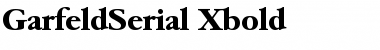 Download GarfeldSerial-Xbold Font Download GarfeldSerial-Xbold Font
