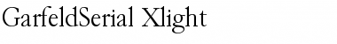 Download GarfeldSerial-Xlight Font Download GarfeldSerial-Xlight Font