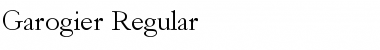 Download Garogier Font Download Garogier Font