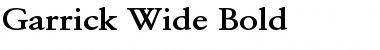 Download Garrick Wide Font Download Garrick Wide Font