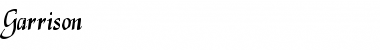 Download Garrison Font Download Garrison Font