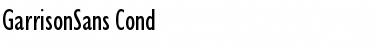 Download GarrisonSans-Cond Font Download GarrisonSans-Cond Font