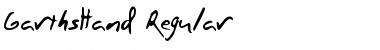 Download GarthsHand Font Download GarthsHand Font