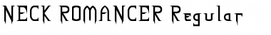 Download NECK ROMANCER Font Download NECK ROMANCER Font