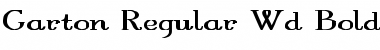 Download Garton Regular Wd Bold Font Download Garton Regular Wd Bold Font