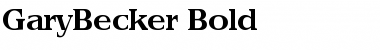 Download GaryBecker Font Download GaryBecker Font
