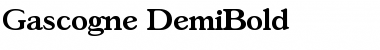 Download Gascogne-DemiBold Font Download Gascogne-DemiBold Font