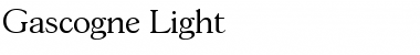 Download Gascogne-Light Font Download Gascogne-Light Font