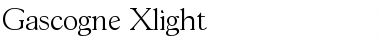 Download Gascogne-Xlight Font Download Gascogne-Xlight Font