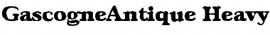 Download GascogneAntique-Heavy Font Download GascogneAntique-Heavy Font