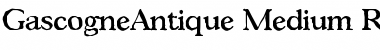 Download GascogneAntique-Medium Font Download GascogneAntique-Medium Font