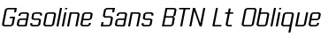 Download Gasoline Sans BTN Lt Font Download Gasoline Sans BTN Lt Font