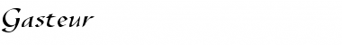 Download Gasteur Font Download Gasteur Font